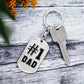 Number One Dad - Dog Tag Key Chain