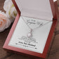 To My Gorgeous Wife from Husband Eternal Hope Necklace