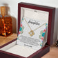 Mom To Daughter Necklace - Our Bond Unbreakable, Defying Space And Time