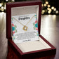 Mom To Daughter Necklace - Our Bond Unbreakable, Defying Space And Time