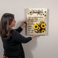 Can't Promise To Be Here High Gloss Metal Art Print