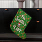 On Santa's 💩 List Giant Holiday Stocking